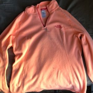 Peach North Face shell